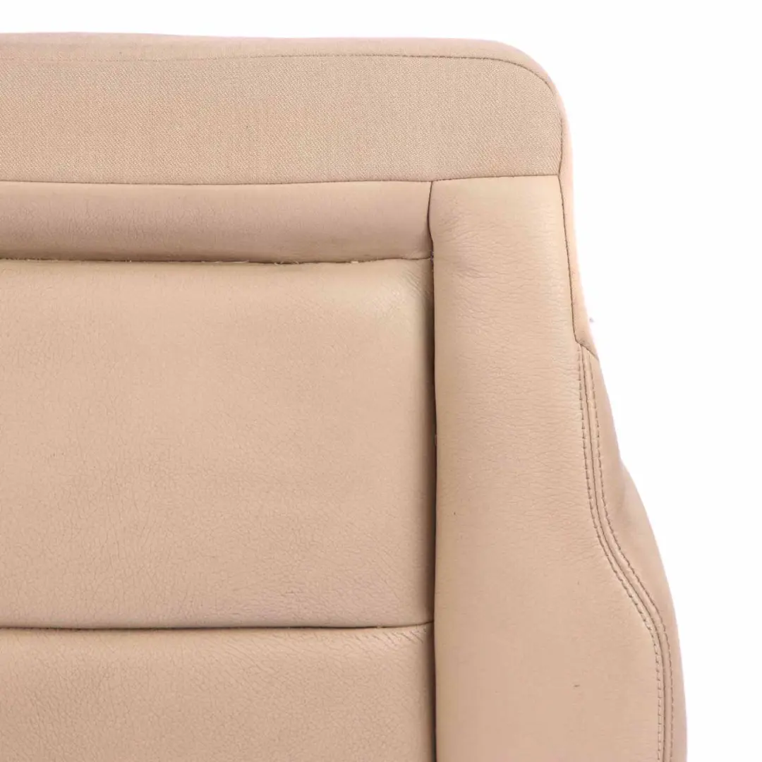 Mercedes W212 Front Seat Heated Left N/S Seat Cushion Covering Leather Beige