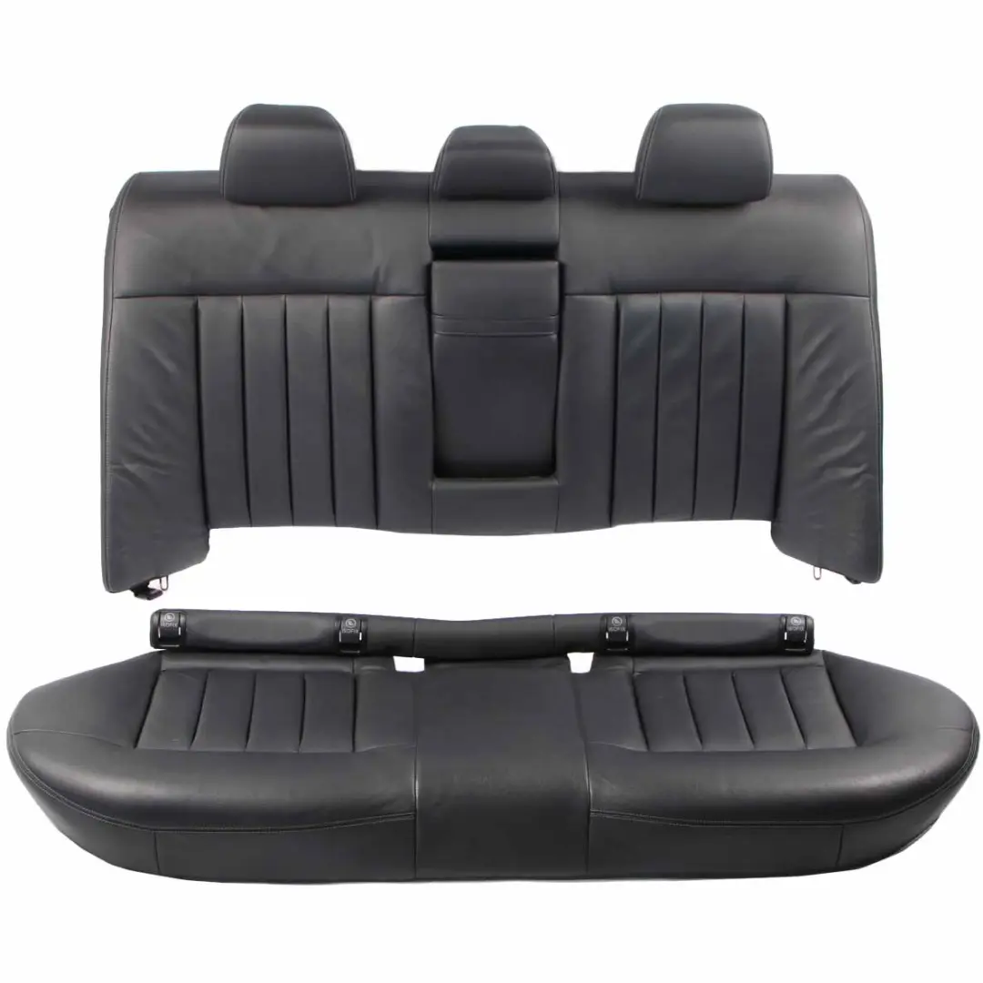 Seats Mercedes W212 Leather Black Anthracite Heated Front Rear Seat