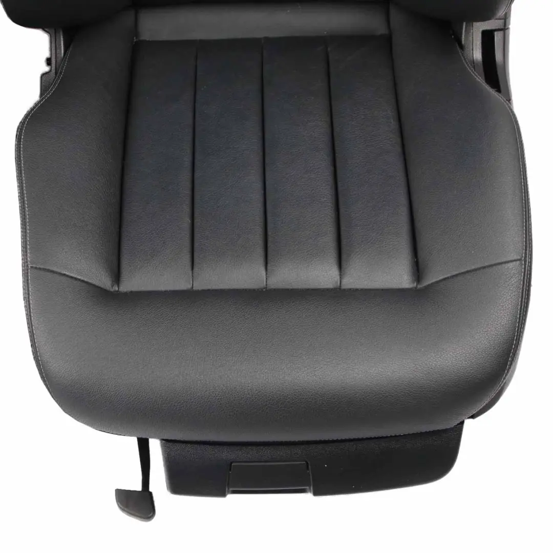 Seats Mercedes W212 Leather Black Anthracite Heated Front Rear Seat