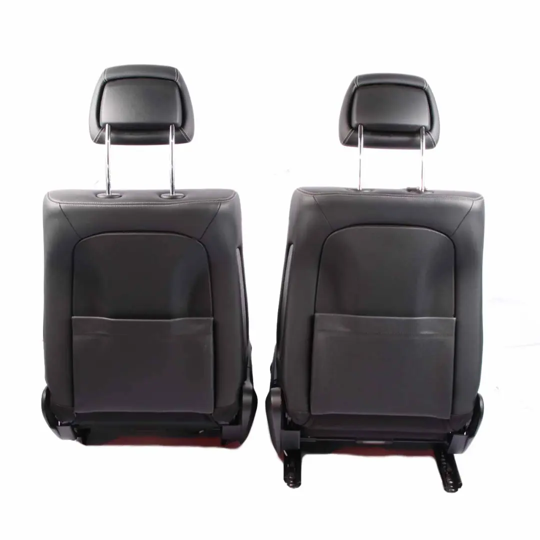 Seats Mercedes W212 Half-Leather Heated Black Front Rear Seat with Door Cards