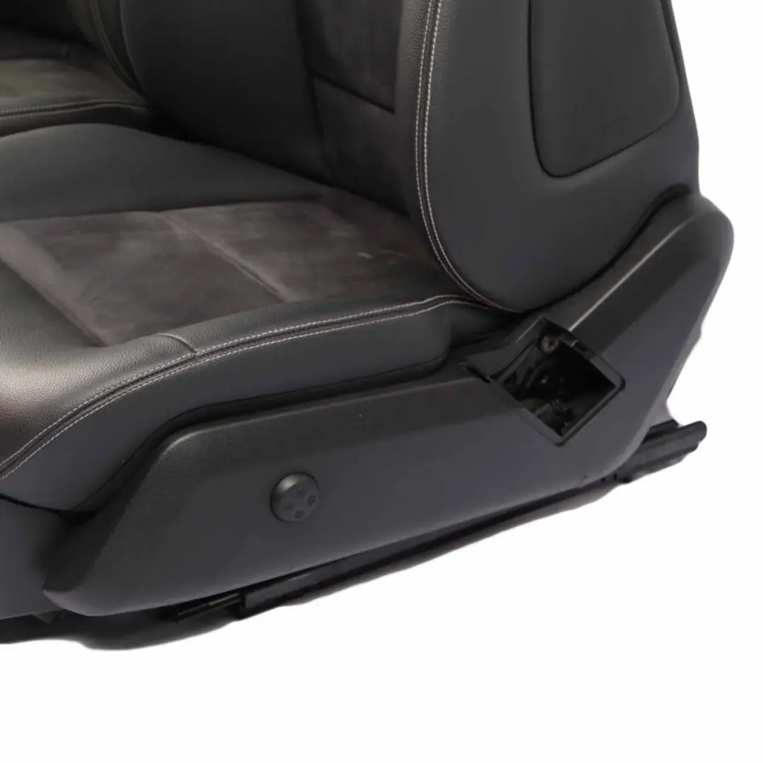 Seats Mercedes W212 Half-Leather Heated Black Front Rear Seat with Door Cards