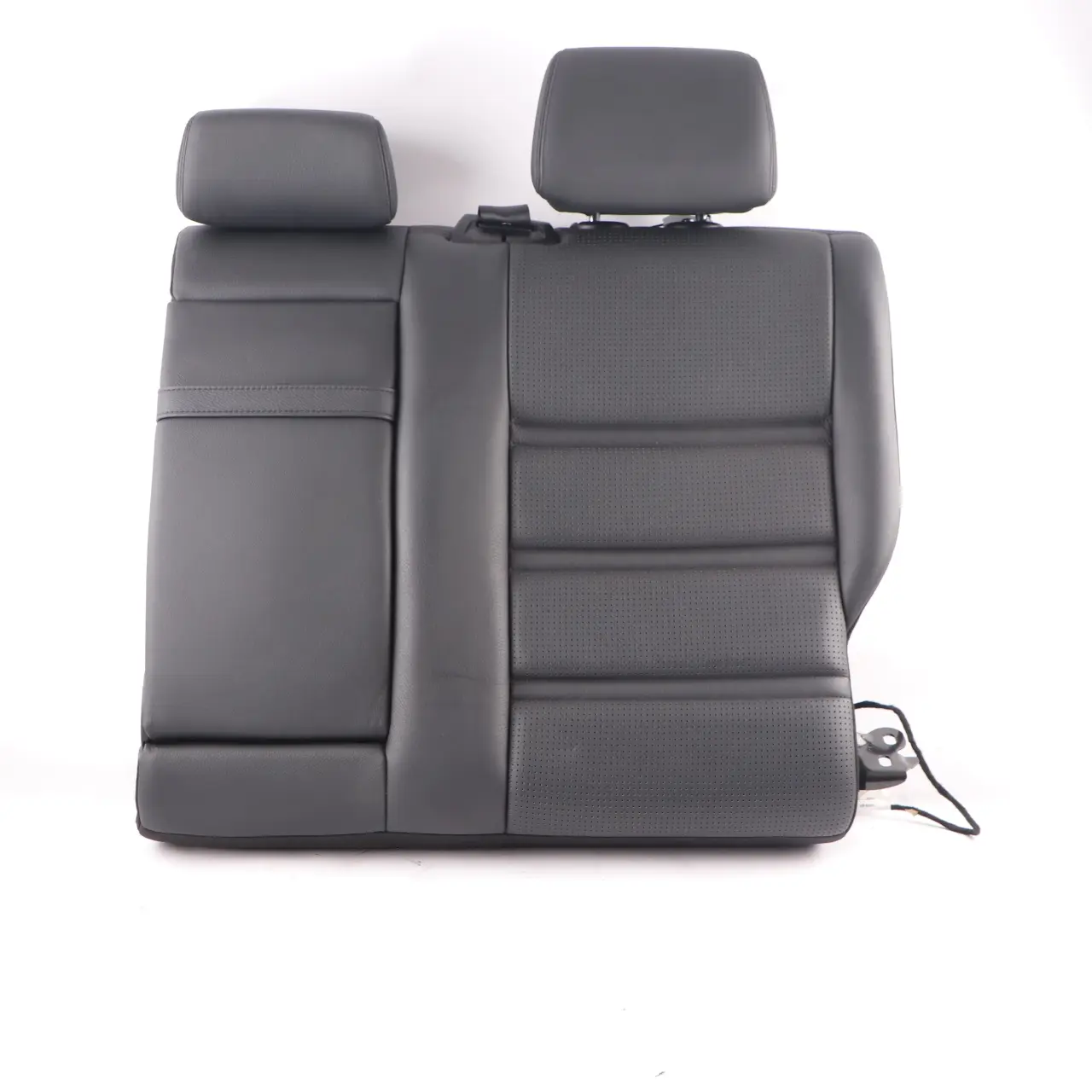 Mercedes W212 Rear Seat Backrest AMG Left N/S Rear Seat Back Cover Black Leather