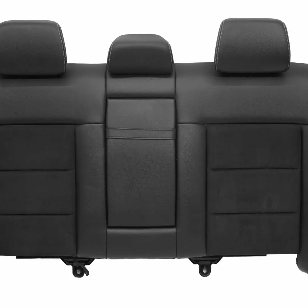 Mercedes W212 Berlina Asiento Trasero Respaldo Funda Cuero Negro