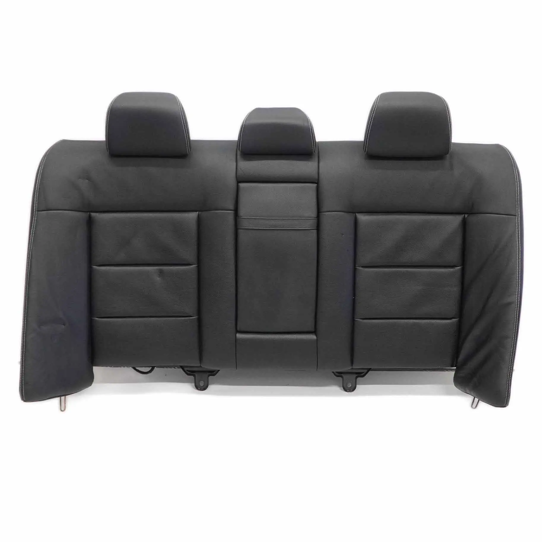 Mercedes W212 Berlina Asiento Trasero Respaldo Funda Cuero Negro