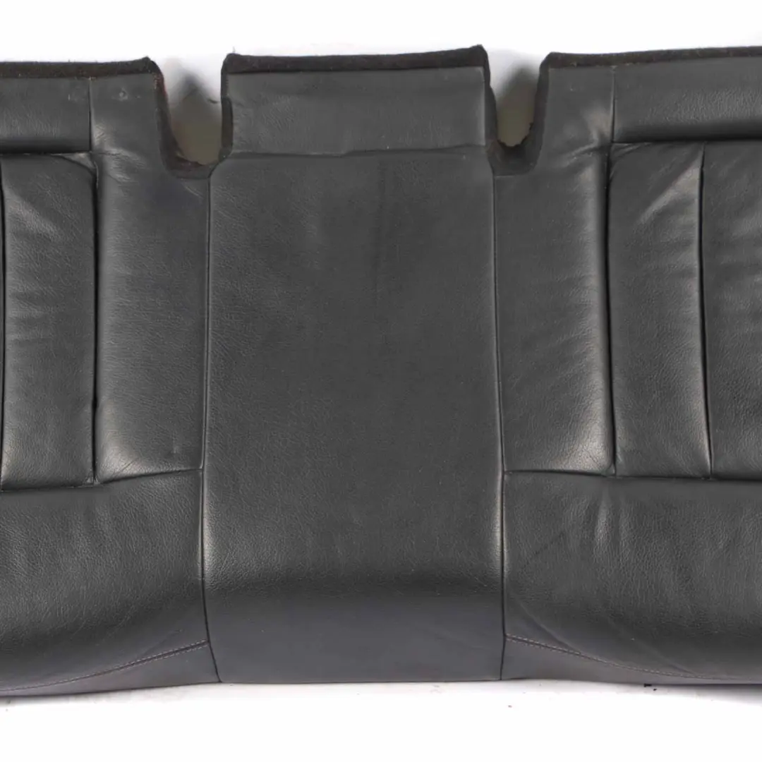Mercedes W212 Saloon Rear Seat Bench Couch Covering Black Leather