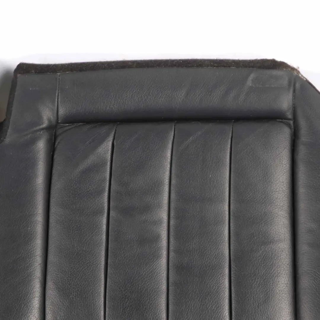 Mercedes W212 Saloon Rear Seat Bench Couch Covering Black Leather