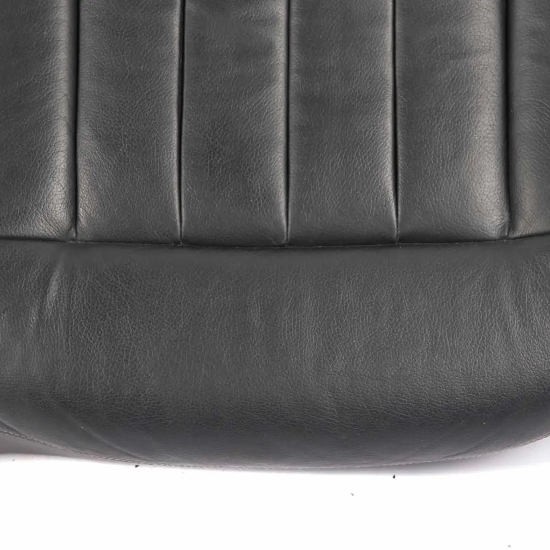 Mercedes W212 Saloon Rear Seat Bench Couch Covering Black Leather