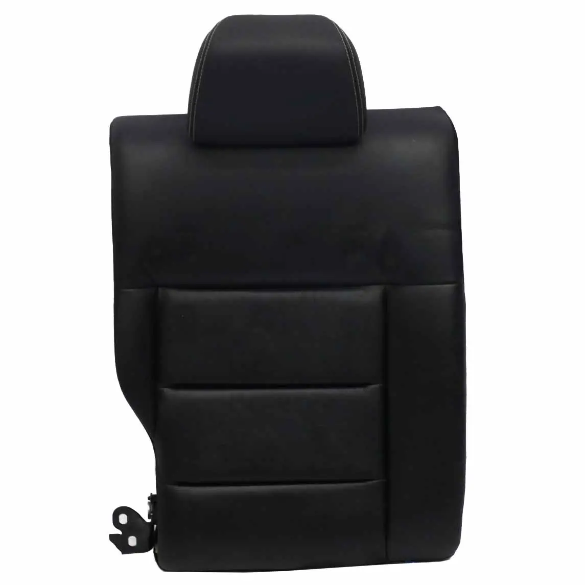 Mercedes W212 Respaldo Asiento Trasero Derecho Funda Cuero Negro