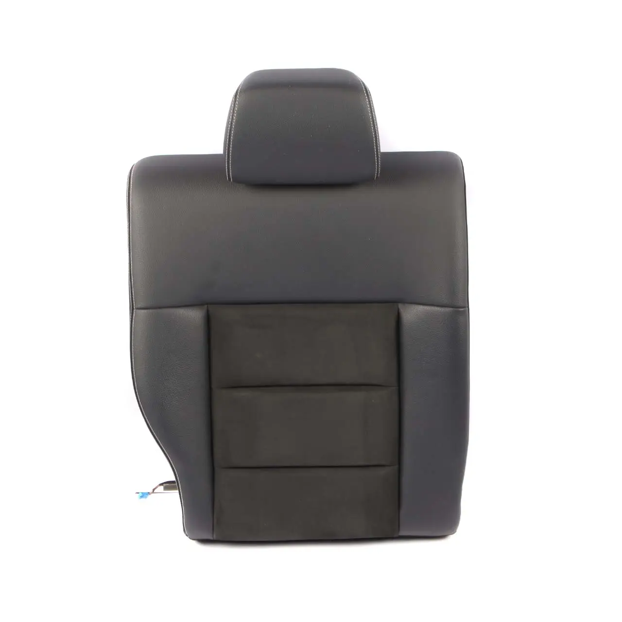 Mercedes W212 Rear Seat Backrest Estate Right O/S Cloth Imitation Leather Black