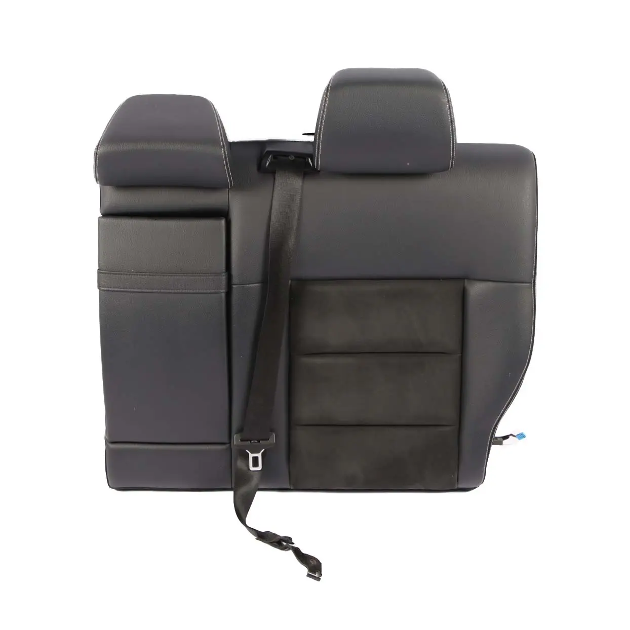 Mercedes W212 Rear Seat Backrest Estate Left N/S Cloth Imitation Leather Black