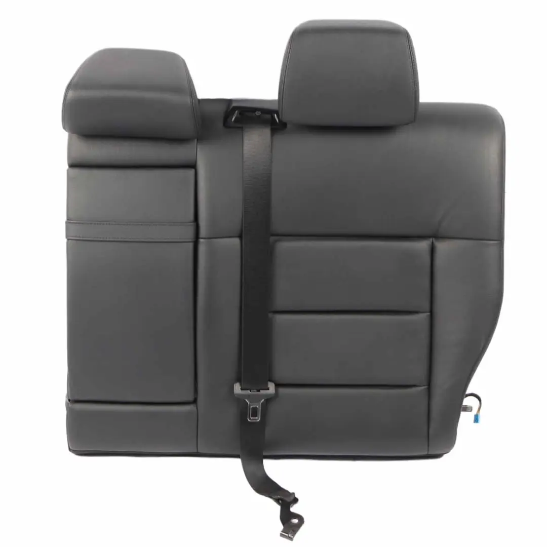 Mercedes S212 Estate Respaldo del asiento trasero izquierdo Cubierta cuero negro