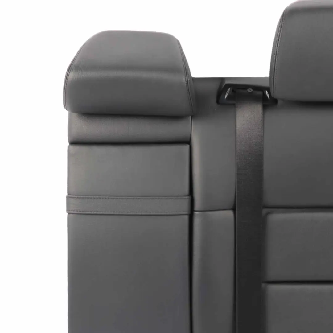 Mercedes S212 Estate Respaldo del asiento trasero izquierdo Cubierta cuero negro