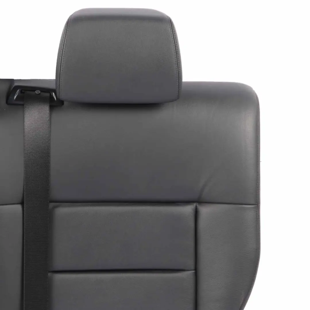 Mercedes S212 Estate Respaldo del asiento trasero izquierdo Cubierta cuero negro