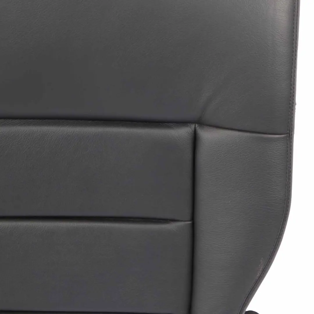 Mercedes S212 Estate Respaldo del asiento trasero izquierdo Cubierta cuero negro