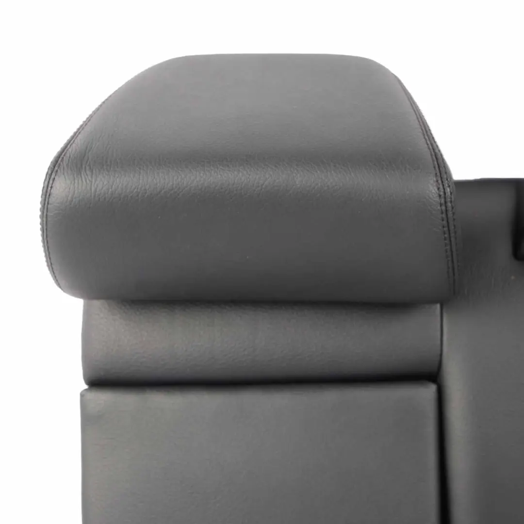 Mercedes S212 Estate Respaldo del asiento trasero izquierdo Cubierta cuero negro