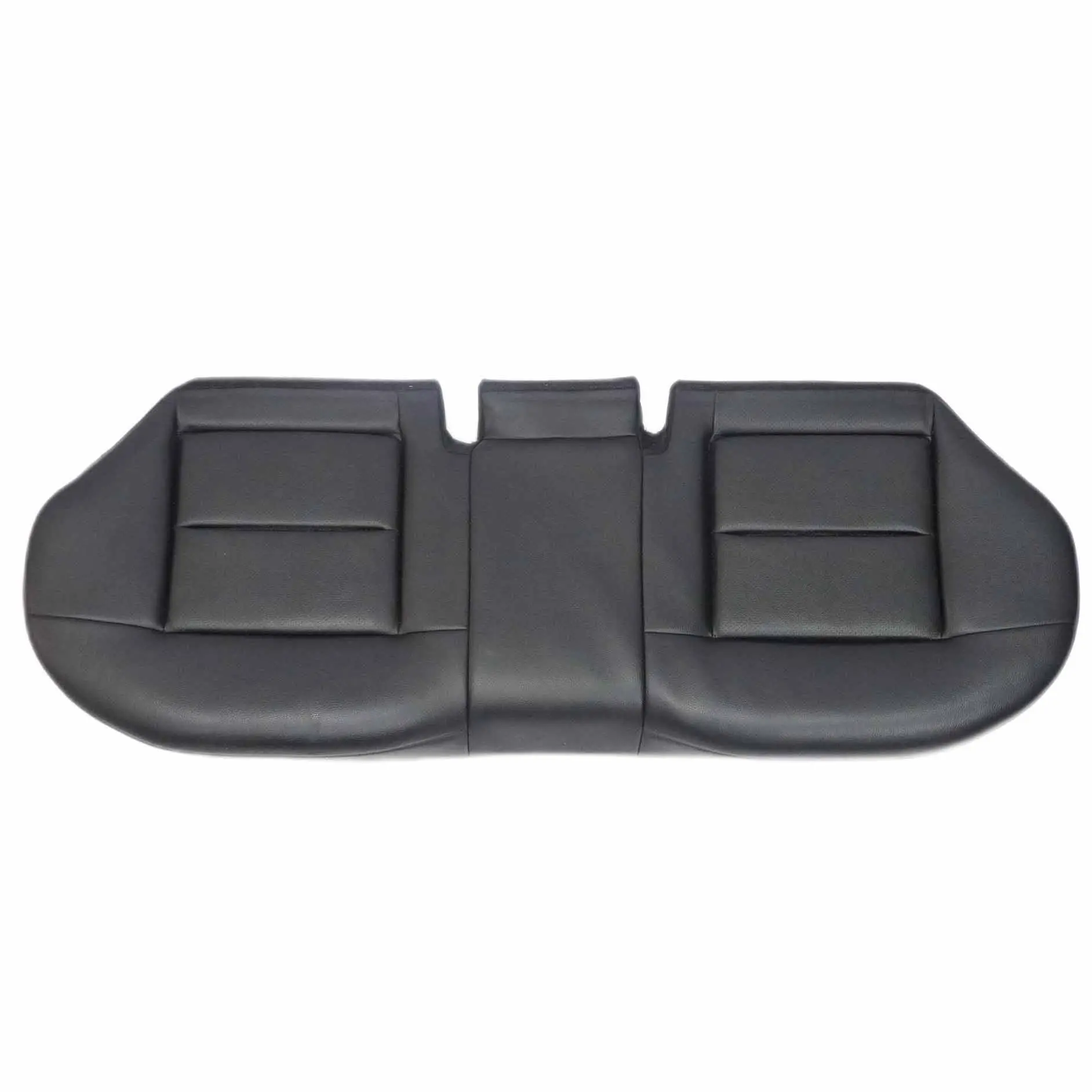 Mercedes W212 Berlina Asiento Trasero Banqueta Funda Cuero Imitación Negro