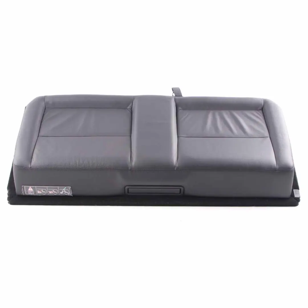 Mercedes S212 Estate Rear Seat Bench Folding Couch Cover Cushion Black Leather