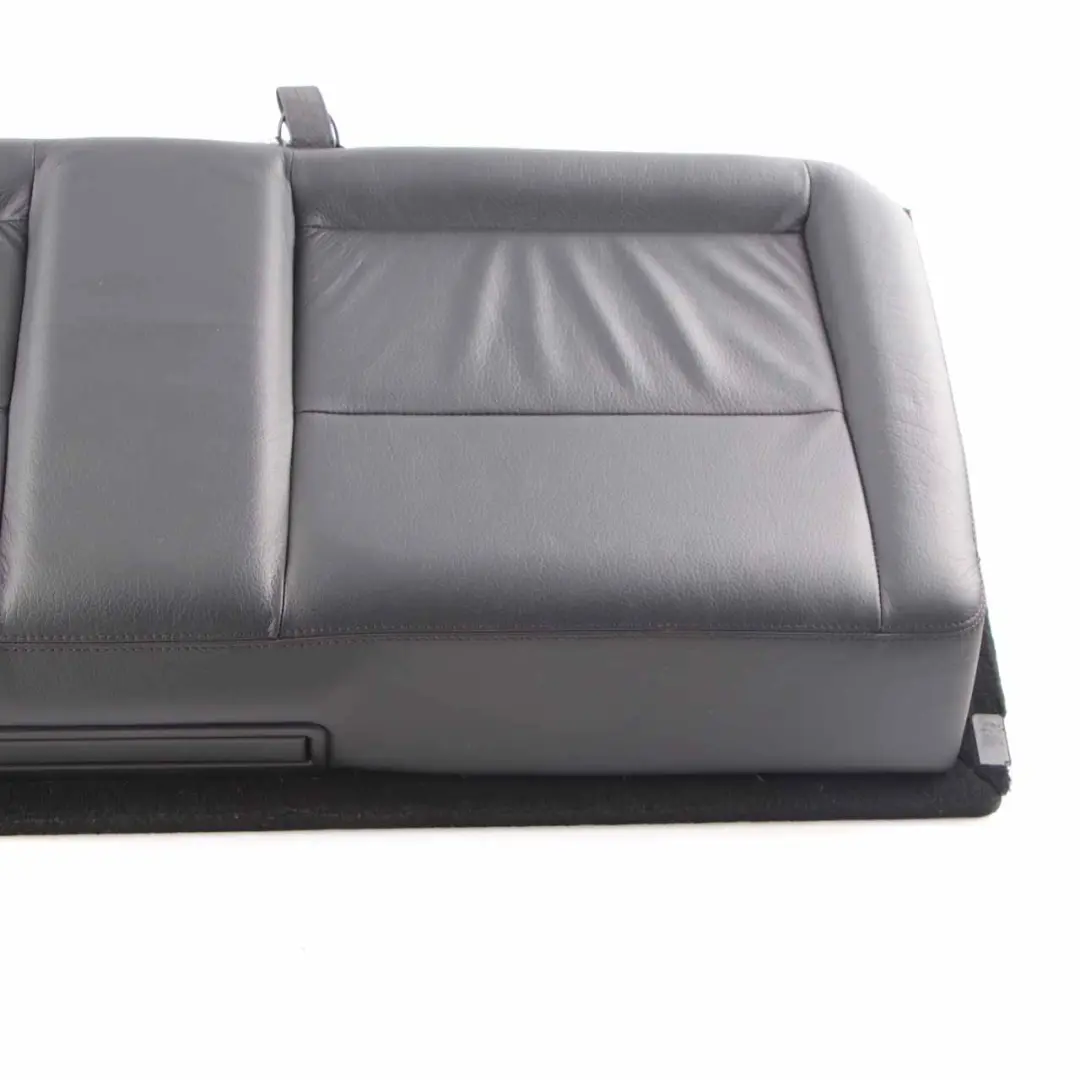 Mercedes S212 Estate Rear Seat Bench Folding Couch Cover Cushion Black Leather