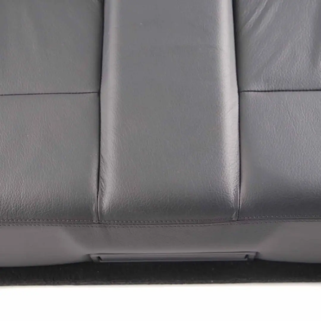 Mercedes S212 Estate Rear Seat Bench Folding Couch Cover Cushion Black Leather