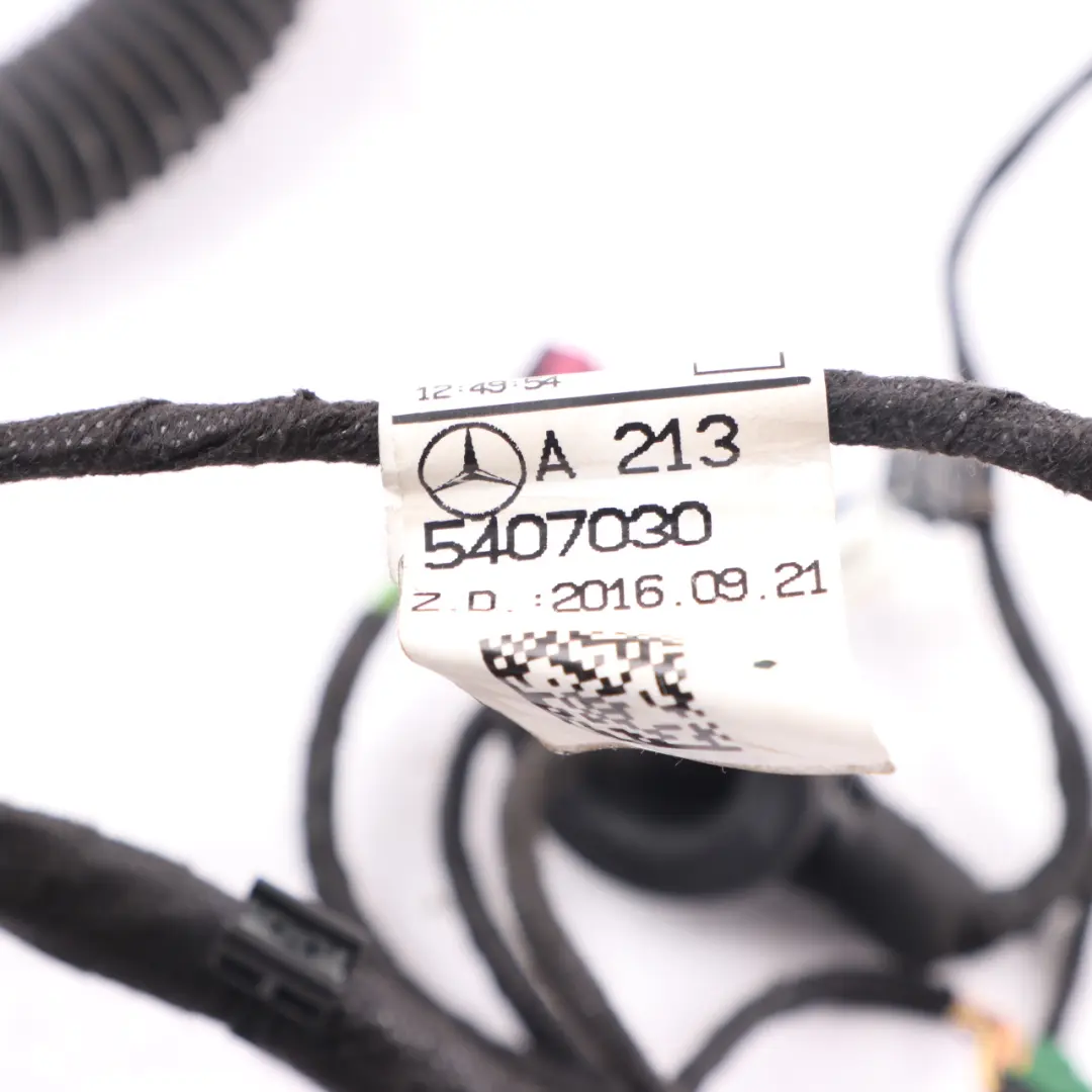 Mercedes W213 Cable Door Harness Wiring Front Left Right N/O/S A2135407030