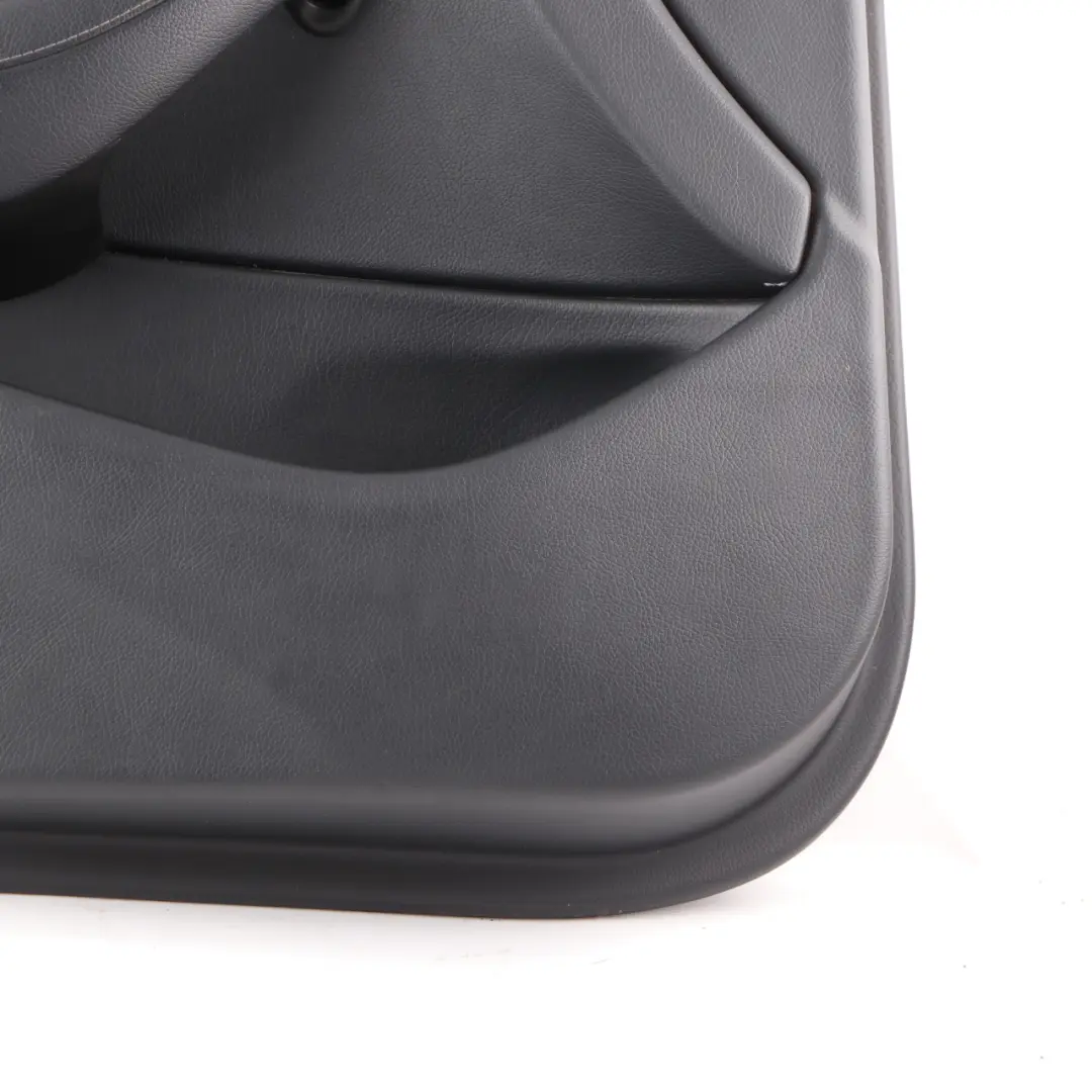 Mercedes W213 Door Card Cover Front Left N/S Trim Panel Black Leather