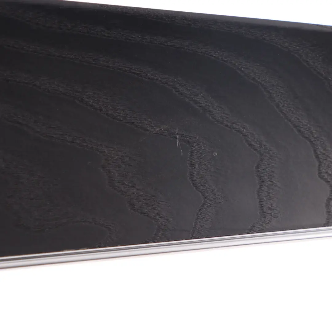 Mercedes W213 Door Panel Trim Rear Right O/S Black Wood Burmester A2137300403 