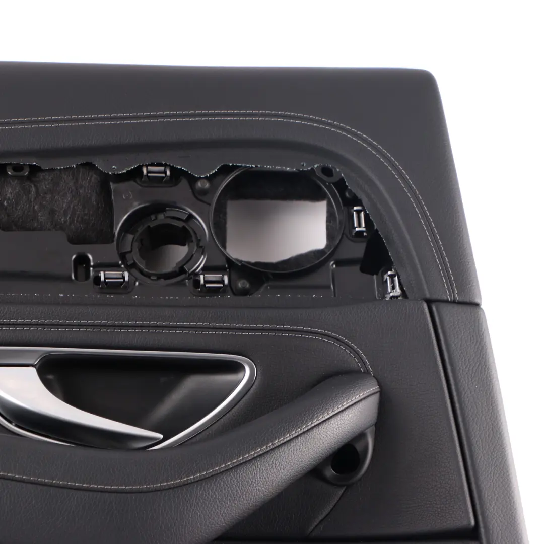 Door Card Mercedes W213 Rear Door Left N/S Trim Panel Black A2137307705