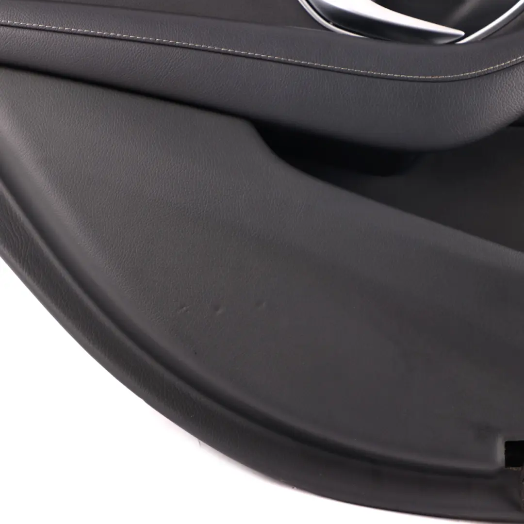Door Card Mercedes W213 Rear Door Left N/S Trim Panel Black A2137307705
