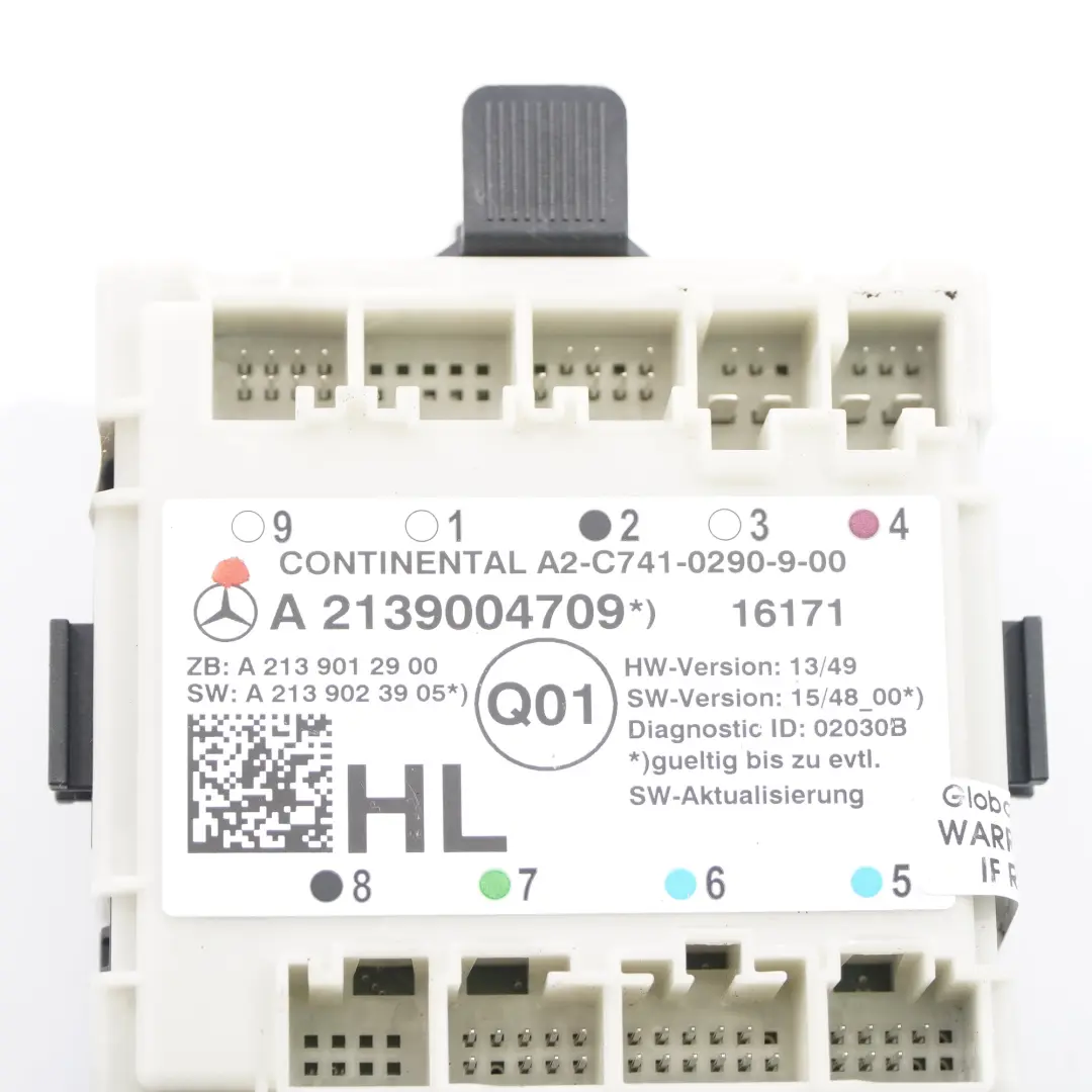 Mercedes W213 Moduł Drzwi Lewy Tył A2139004709