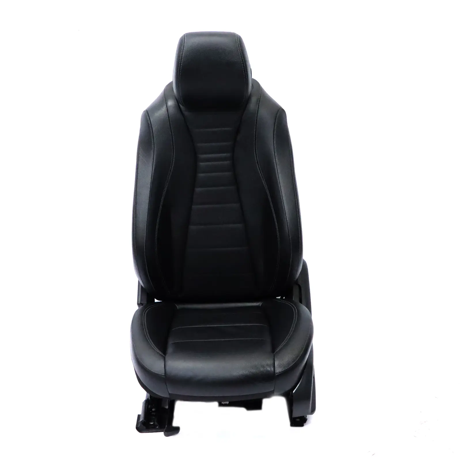 Mercedes W213 Asiento Delantero Izquierdo Calefactable Eléctrico Cuero Negro