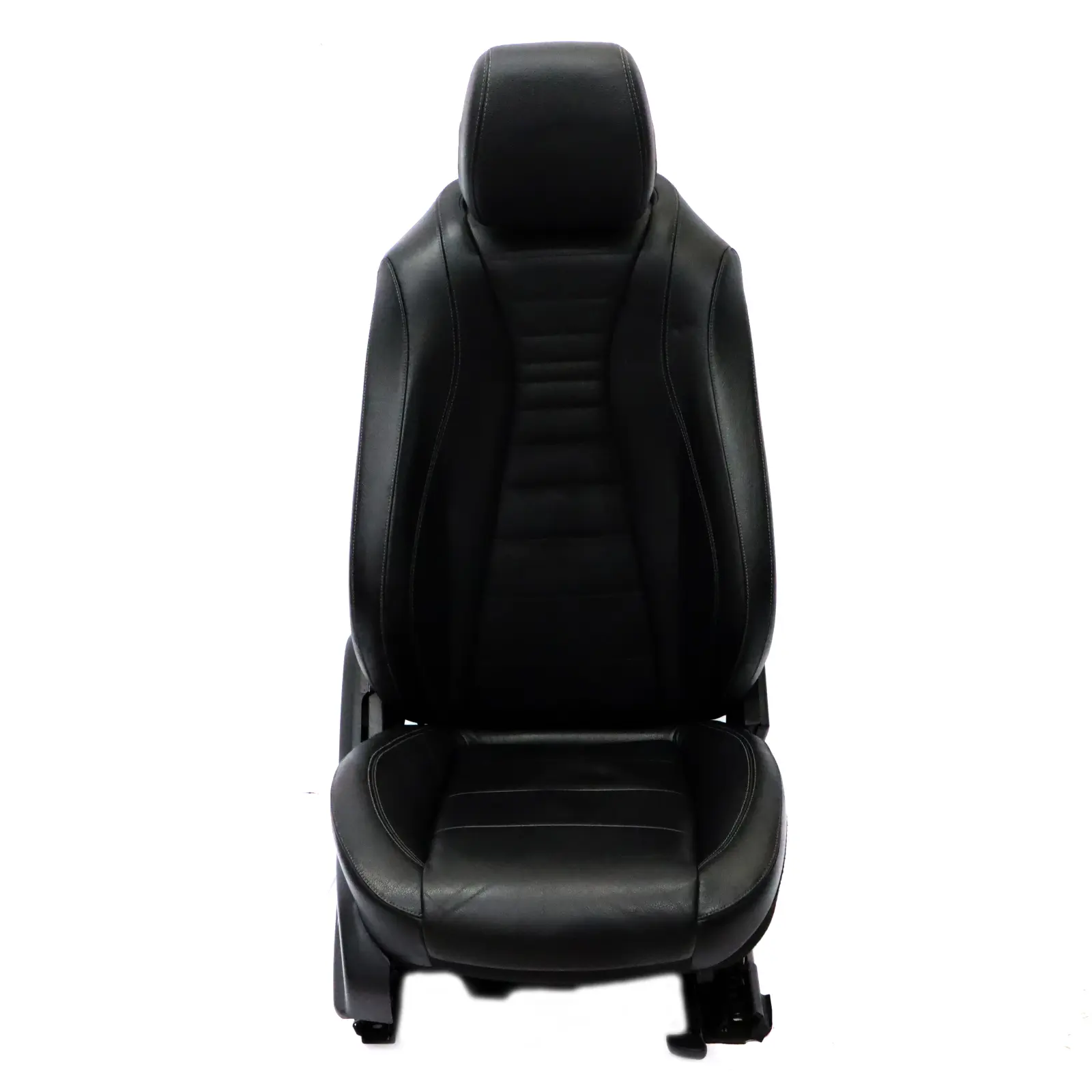 Mercedes W213 Asiento Delantero Derecho Calefactable Interior Cuero Negro