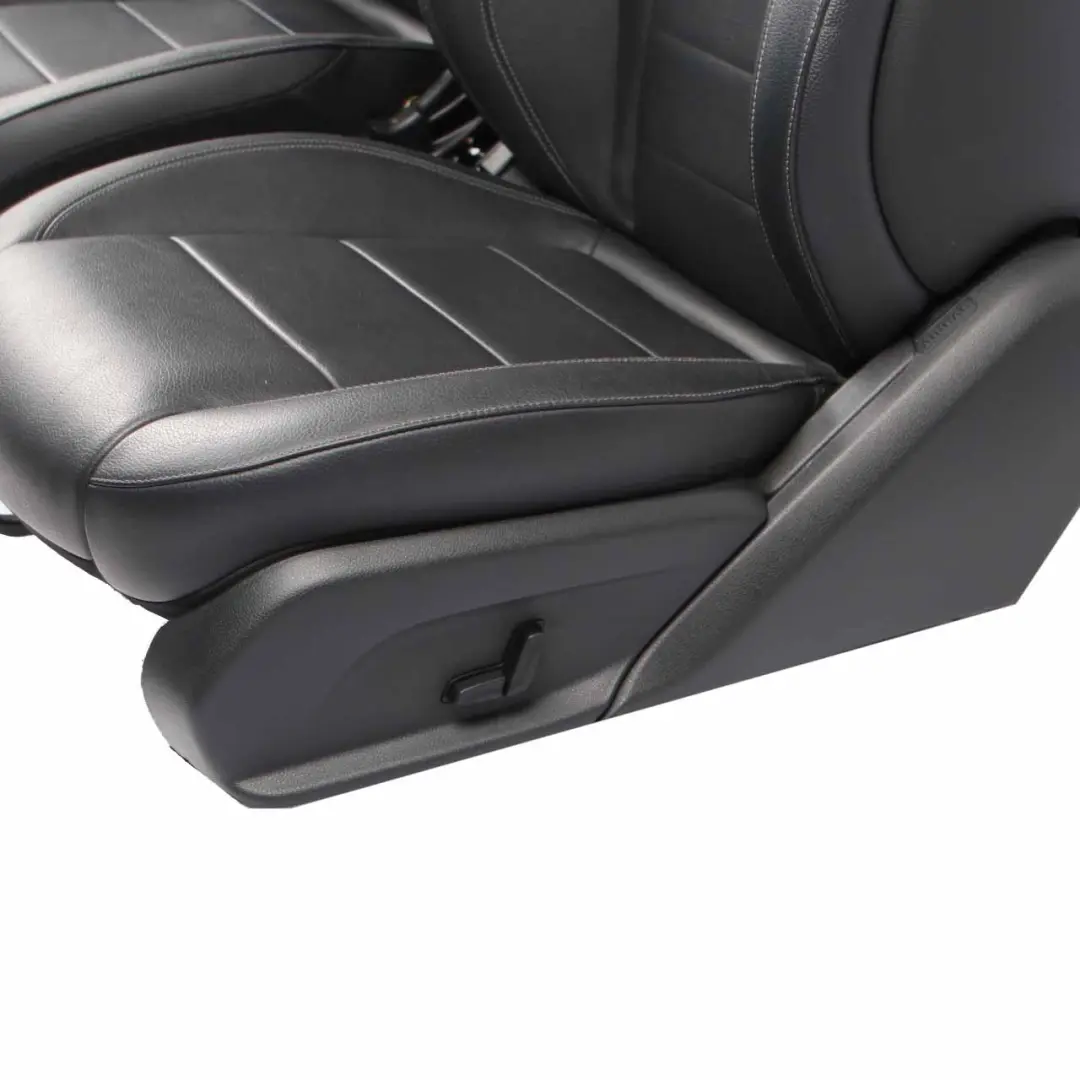 Seats Mercedes W213 Saloon Leather Heated Black Front Rear Seat Set