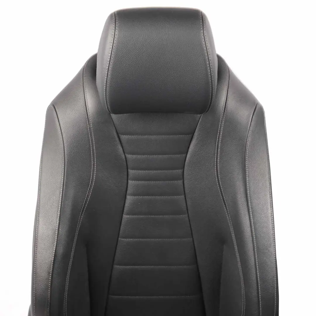 Seats Mercedes W213 Saloon Leather Heated Black Front Rear Seat Set