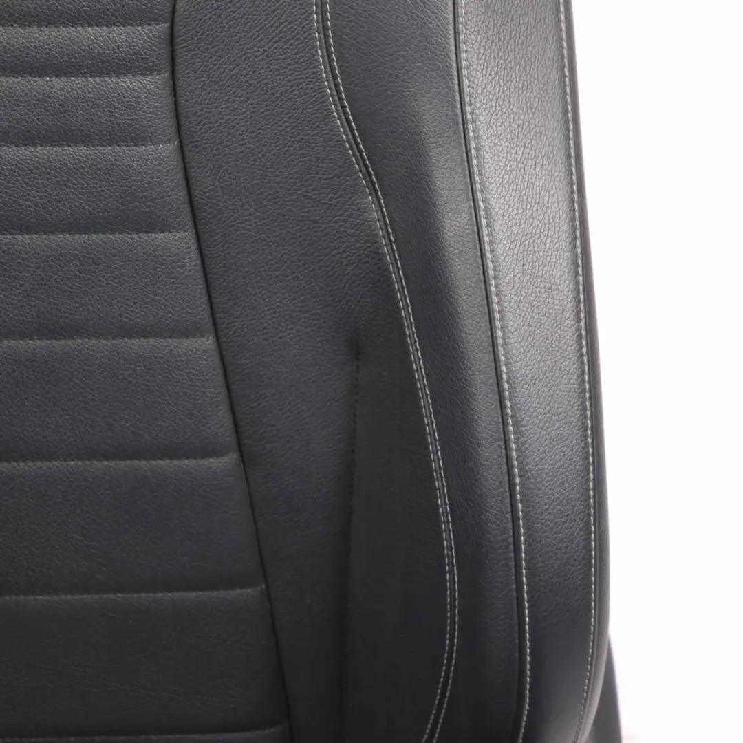 Seats Mercedes W213 Saloon Leather Heated Black Front Rear Seat Set