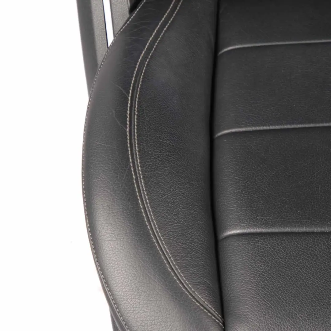 Seats Mercedes W213 Saloon Leather Heated Black Front Rear Seat Set