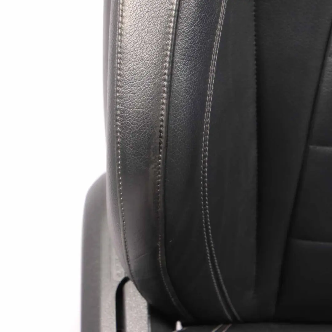 Seats Mercedes W213 Saloon Leather Heated Black Front Rear Seat Set