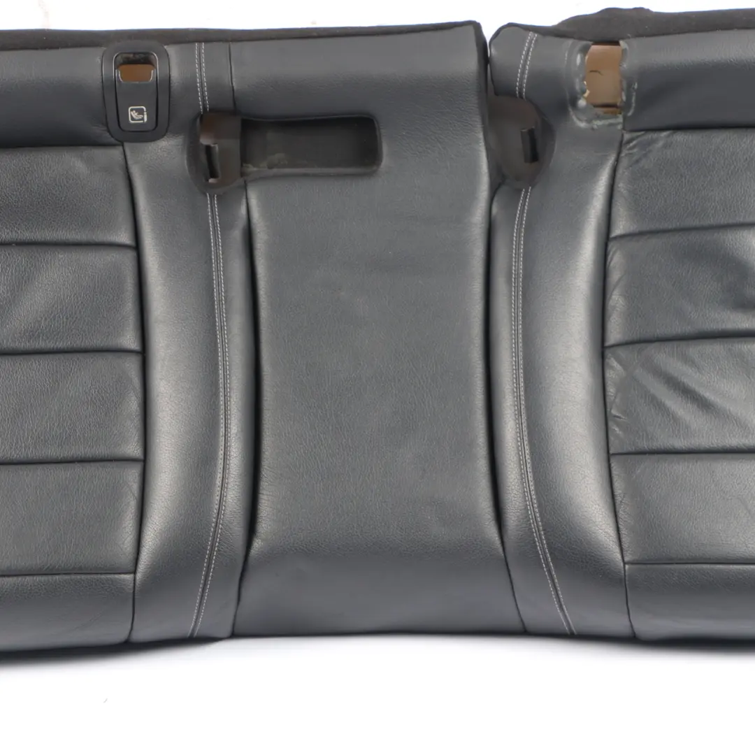 Rear Seat Bench Mercedes W213 Saloon Rear Bench Couch Covering Black Leather