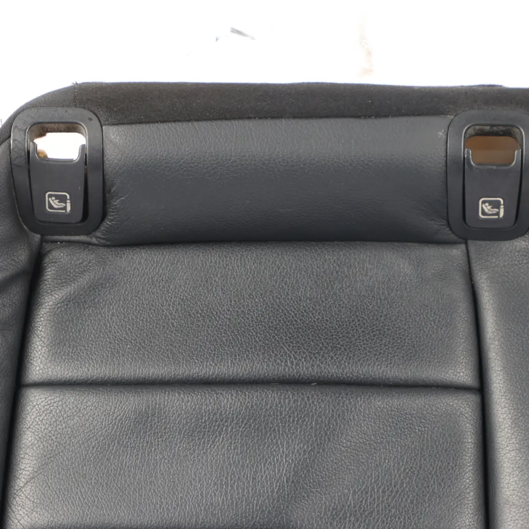 Rear Seat Bench Mercedes W213 Saloon Rear Bench Couch Covering Black Leather