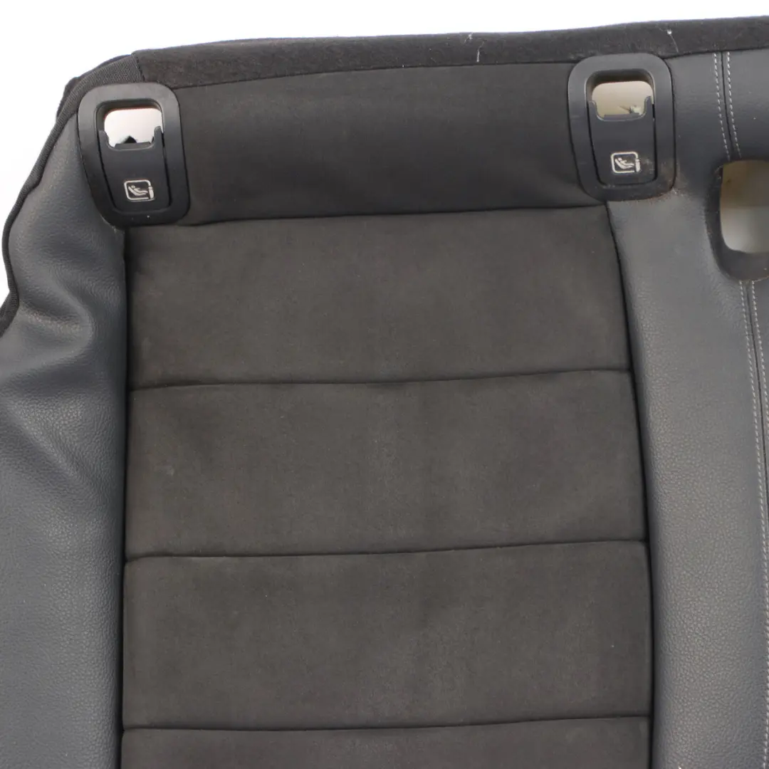 Mercedes W213 Saloon Rear Seat Bench Couch Cover Fabric Imitation Leather Black