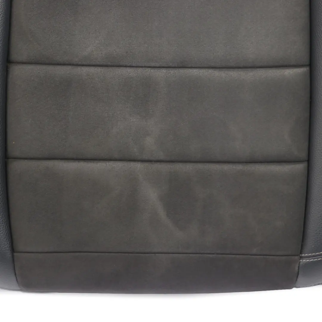 Mercedes W213 Saloon Rear Seat Bench Couch Cover Fabric Imitation Leather Black