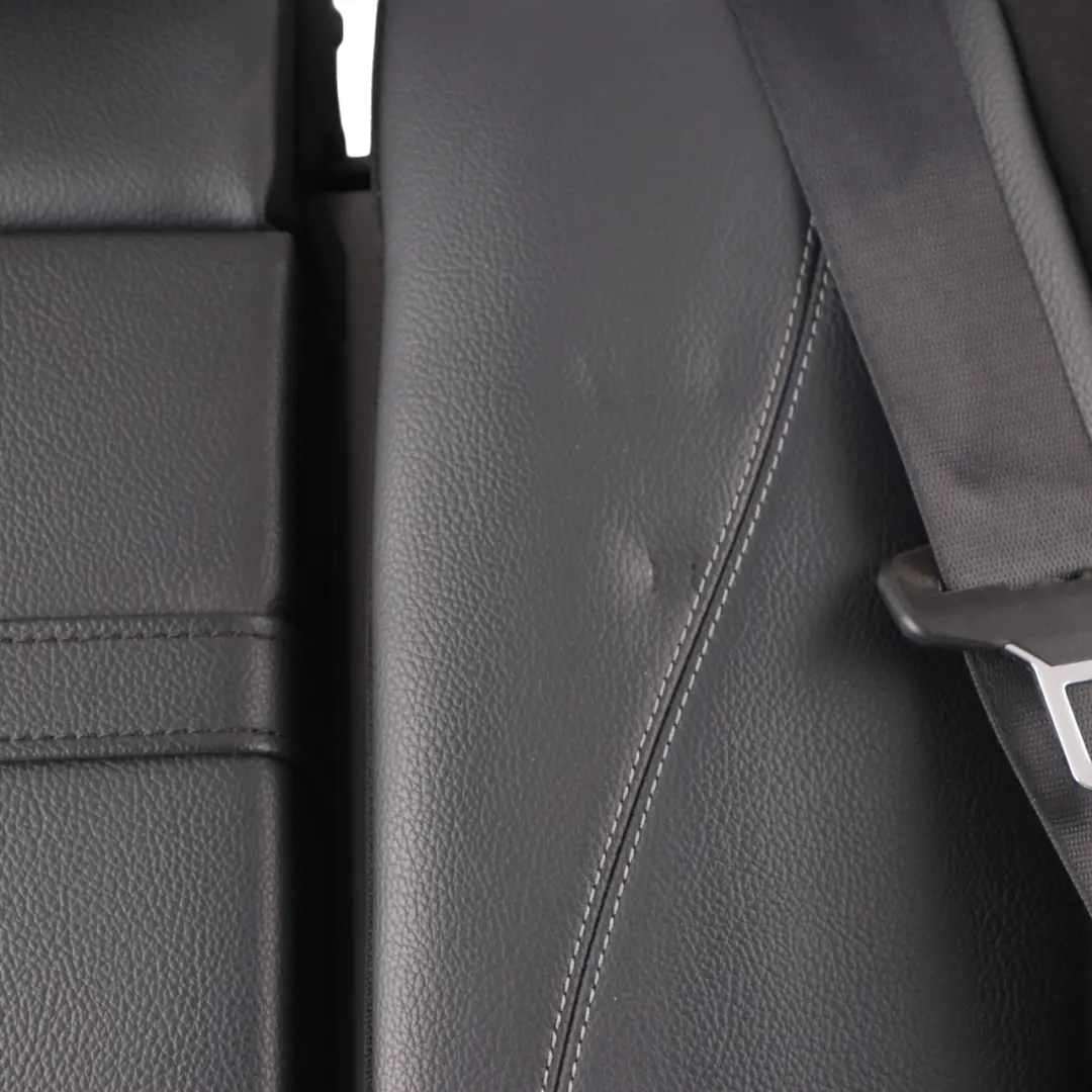 Mercedes W213 Saloon Seat Backrest Rear Left N/S Fabric Imitation Leather Black