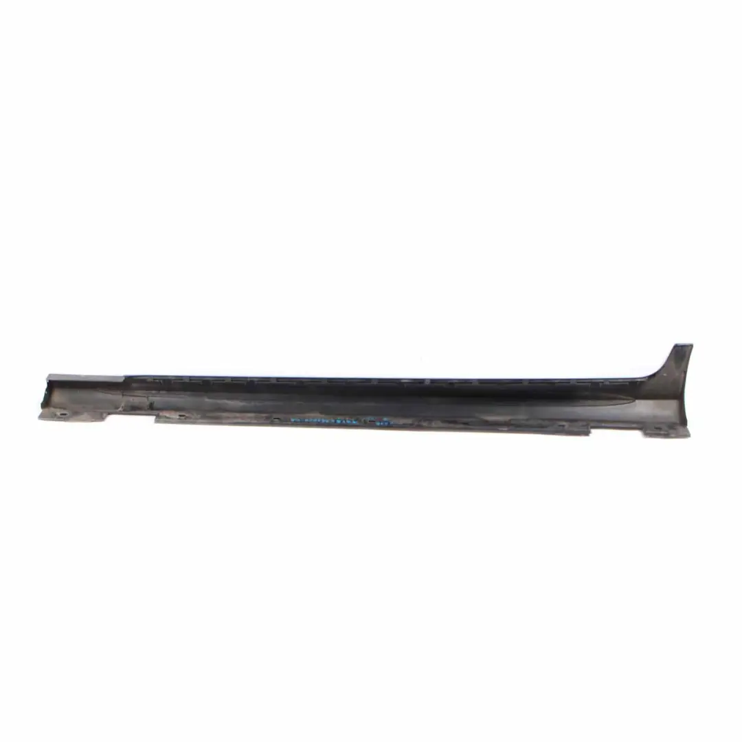 Mercedes W218 Side Skirt Right O/S Door Sill Cover Obsidian Black Metallic - 197