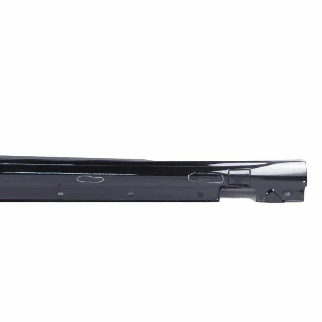 Mercedes W218 Side Skirt Right O/S Door Sill Cover Obsidian Black Metallic - 197