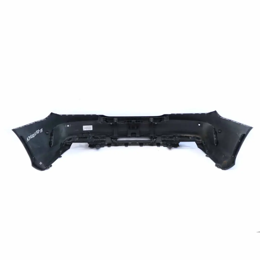 Mercedes W218 Bumper Rear Trim Panel Cover Obsidian Black Metallic - 197