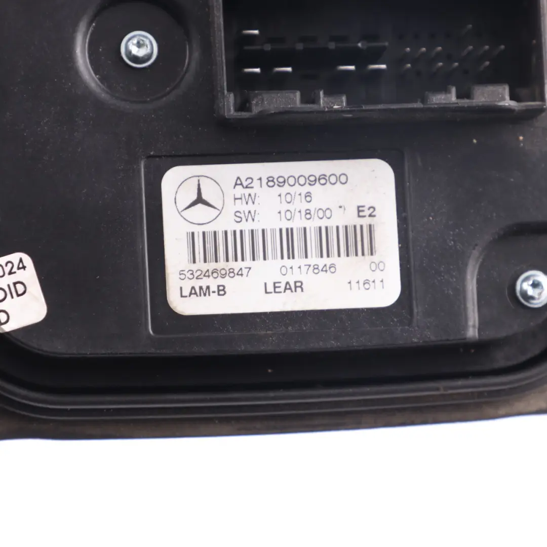 LED de control de faros Mercedes C204 C218 Unidad Módulo A2189009600