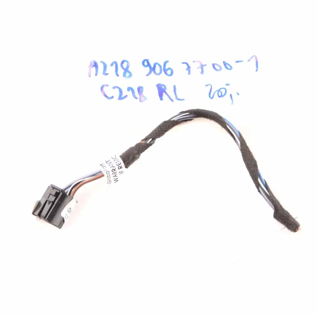 Mercedes CLS W218 Coupe Light Lamp Rear Left N/S Plug Socket Wiring A0385457128