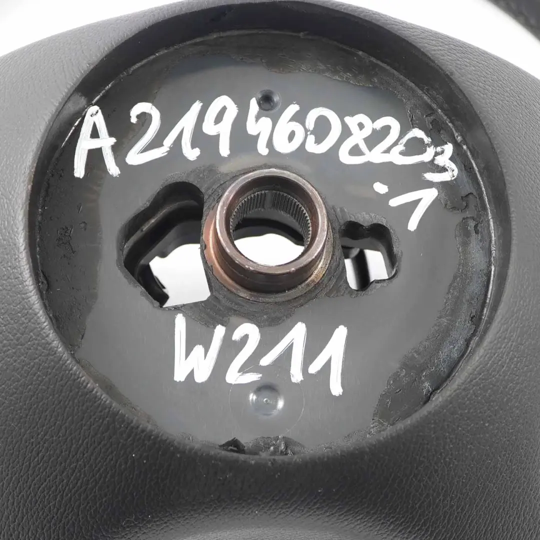 Mercedes W211 NEU Schwarz Leder Lenkrad Lederlenkrad Schaltwippen A2194608203