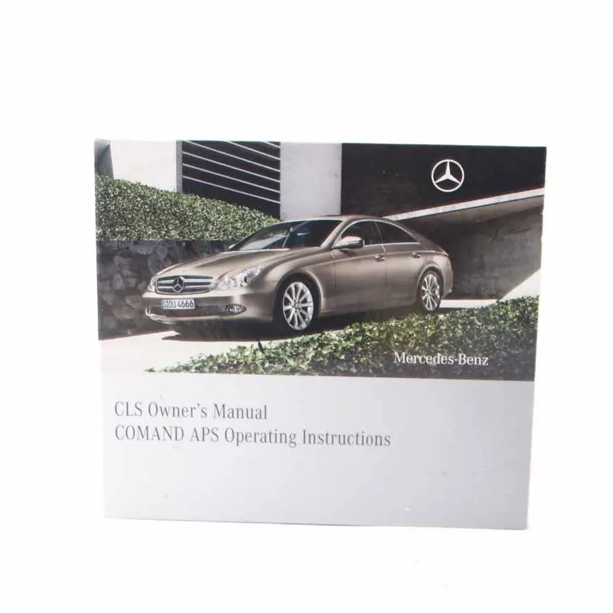 Mercedes W219 Owner's Manual DVD Disc COMAND APS Navigation Instructions