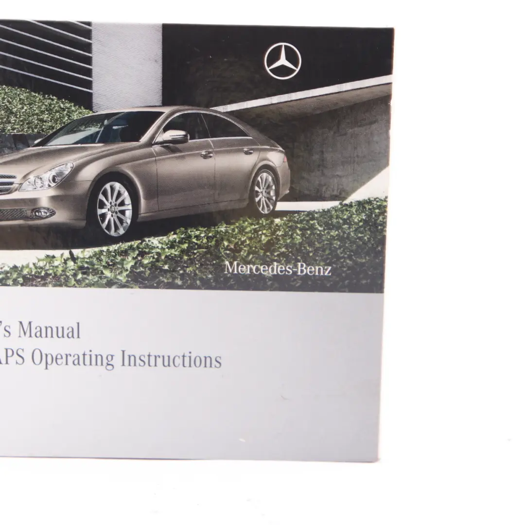Mercedes W219 Owner's Manual DVD Disc COMAND APS Navigation Instructions