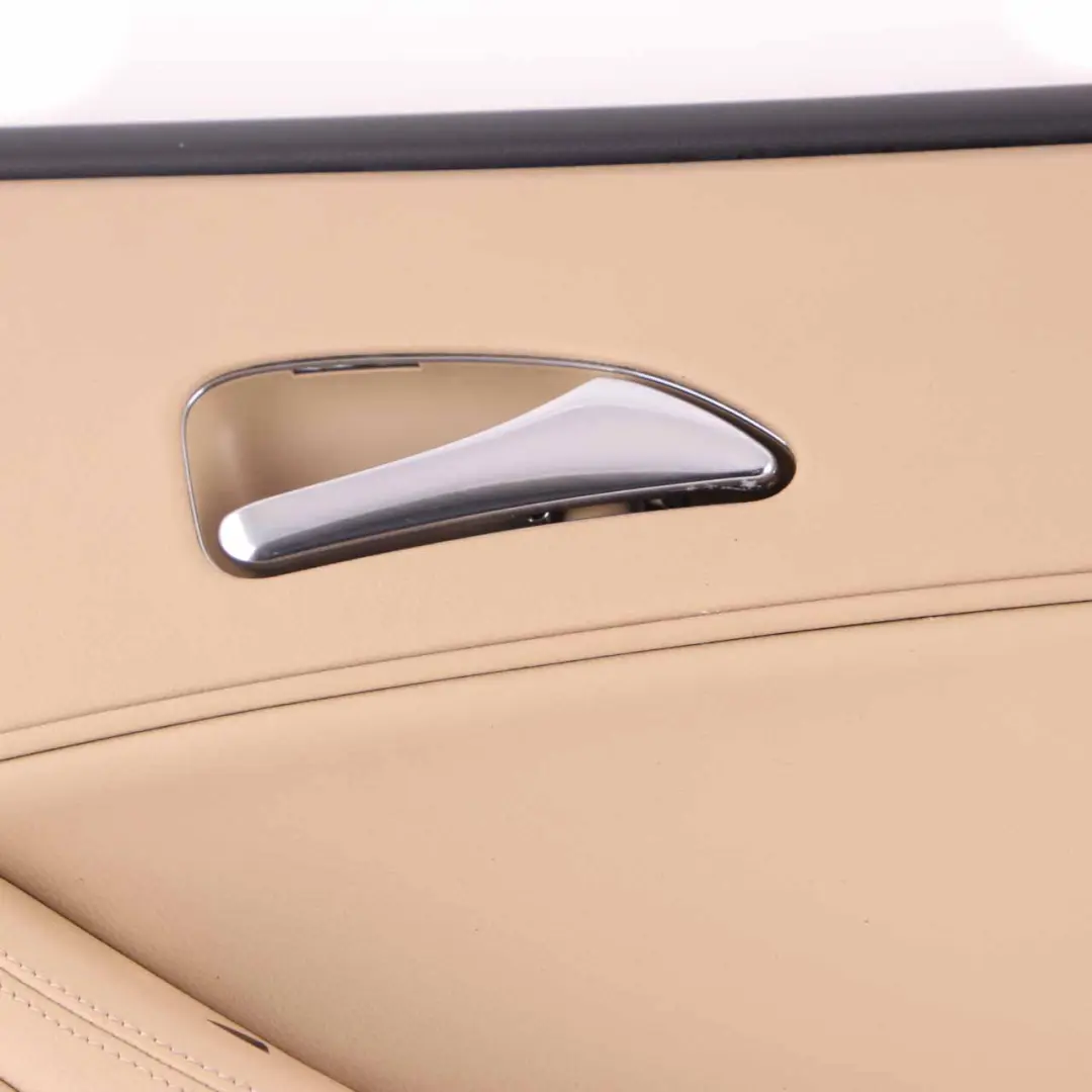 Door Card Mercedes W219 Rear Right O/S Door Trim Panel Cover Leather Brown